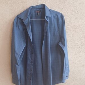 "Make Offer" Kirkland Blue Long Sleeve Shirt